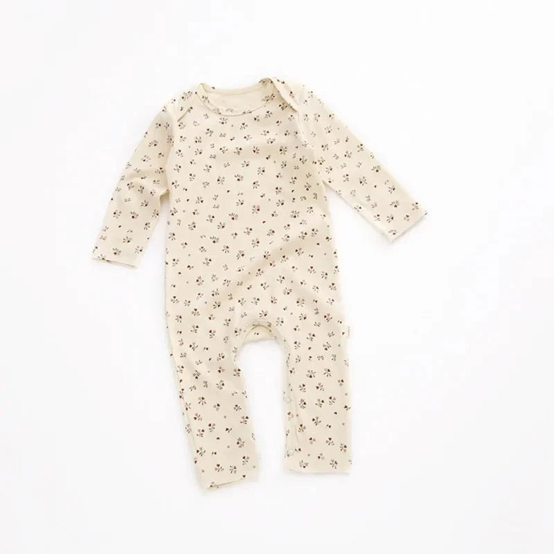 Giggles And Grab New fall baby girl floral romper B / 12-18M "New Fall Baby Girl Floral Romper Jumpsuit Long Sleeve Outfit (Spring/Autumn)"