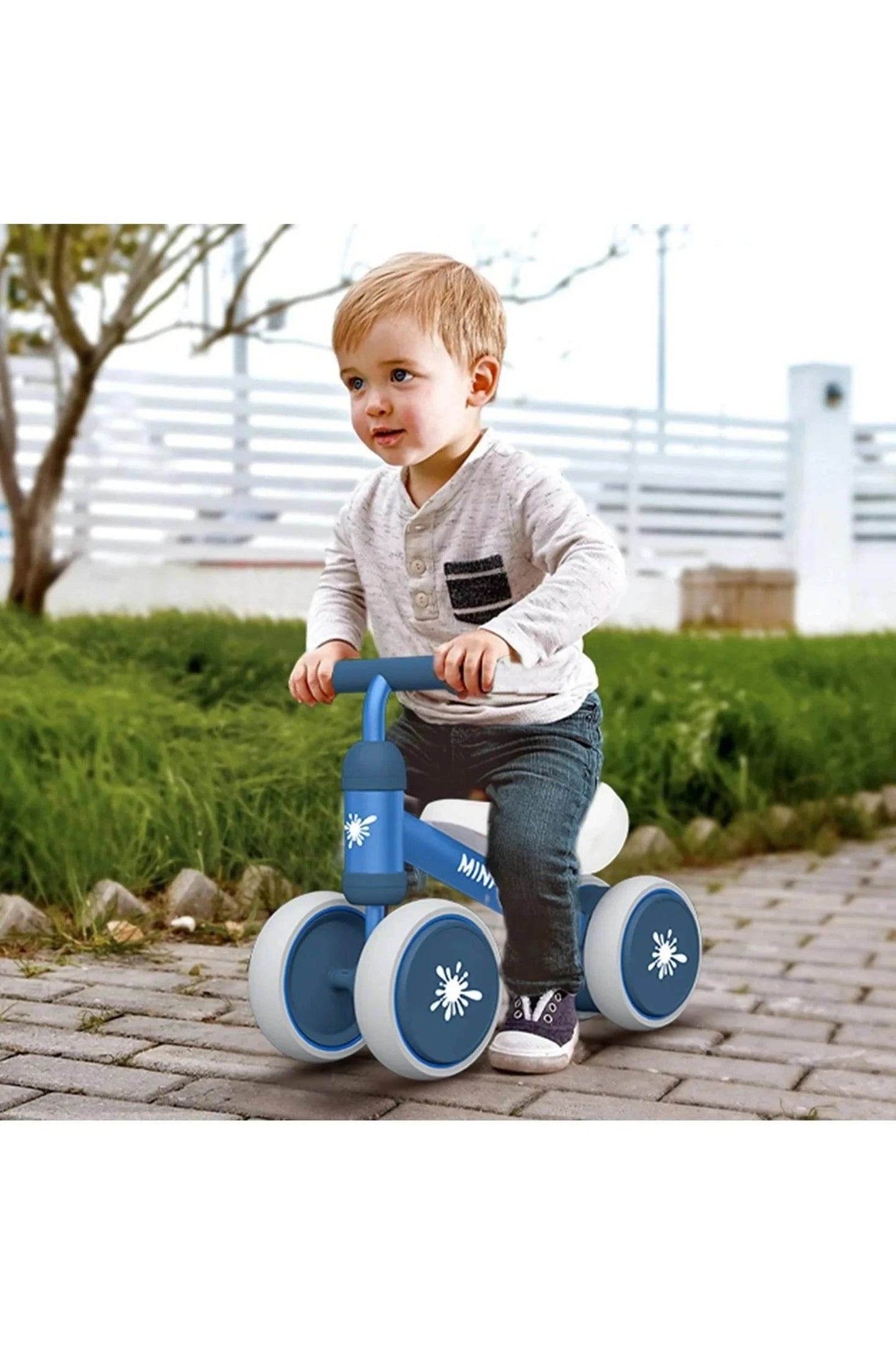Baby Balance Bike - Ride Toy for 1 Year Old Boys & Girls, Anti-Drop Indoor Baby Walker (10-24 Months), First Bike Birthday Gift - Giggles And Grab