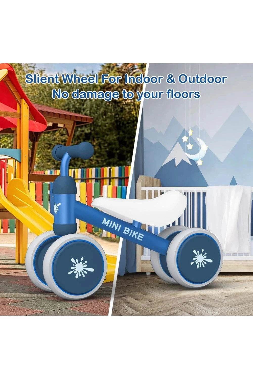 Baby Balance Bike - Ride Toy for 1 Year Old Boys & Girls, Anti-Drop Indoor Baby Walker (10-24 Months), First Bike Birthday Gift - Giggles And Grab