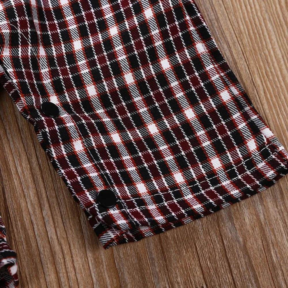 Summer Newborn Baby Romper Infant Boy Gentleman Suit Formal Bow Tie Romper Jumpsuit Baby Boy Clothes Outfits 0-3T - Giggles And Grab