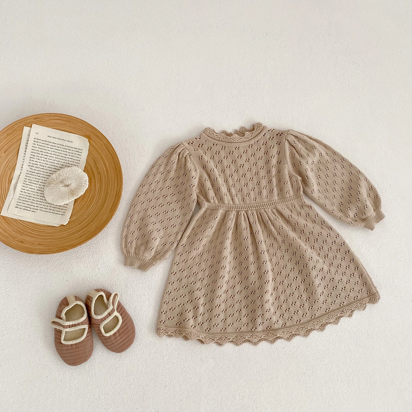 Newborn Baby Girls Long Sleeve Lace Sister Suit Knit Rompers Dress Tops Infant Jumpsuit Kids Baby Girls Rompers Clothes