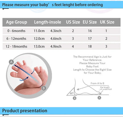 "VALEN SINA Fashion Casual Baby First Walkers – Newborn Kid Canvas Sneakers, Soft Sole Crib Shoes for Baby Boy & Girl, Prewalkers"