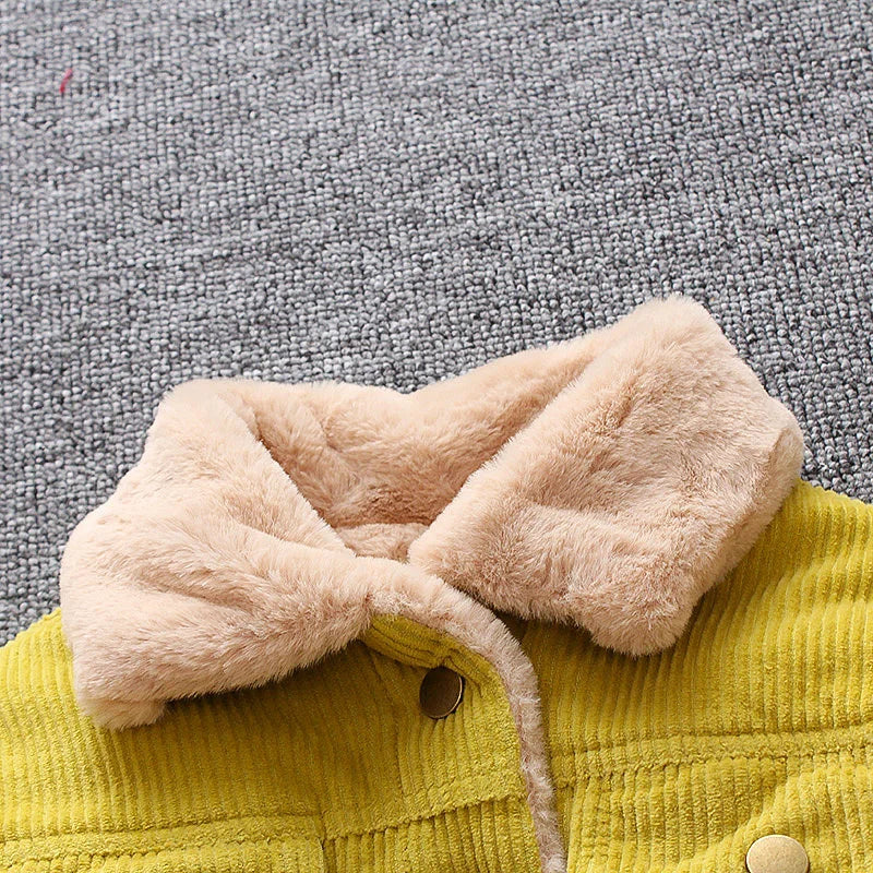 New Winter Fashion Baby Girl Clothes & Boys Thicken Warm Jacket – Kids Coat Toddler Casual Cotton Costume Infant Sportswear