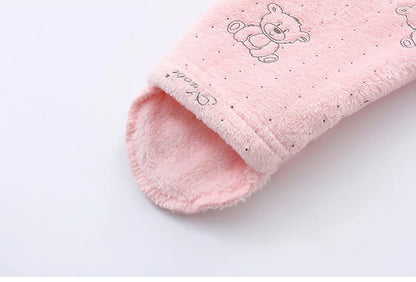 rcomll Newborn Baby Rompers – Spring Autumn Warm Fleece Cute Infant Costume, Kids Playsuit Jumpsuits, Baby Clothes 0-1Y Outwear