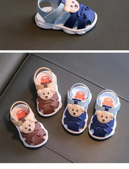 2024 Summer Baby Boys Girls Sandals - Children Beach Sandals Cartoon Infant Toddler Shoes - Comfortable Soft Sole Kids Student Shoes