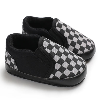 "VALEN SINA Fashion Casual Baby First Walkers – Newborn Kid Canvas Sneakers, Soft Sole Crib Shoes for Baby Boy & Girl, Prewalkers"