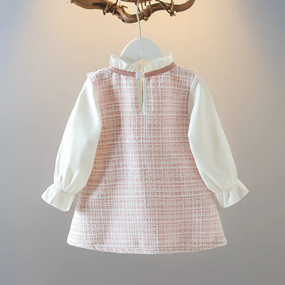 Spring Autumn Vintage Baby Girl Dress - Newborn & Toddler Princess Outfit | Fashion Clothing for Girls