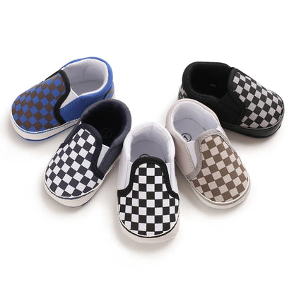 "VALEN SINA Fashion Casual Baby First Walkers – Newborn Kid Canvas Sneakers, Soft Sole Crib Shoes for Baby Boy & Girl, Prewalkers"