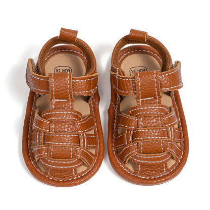 KID SUN Summer Breathable Baby Girls & Boys Sandals – Infant Casual Soft Rubber Sole, Anti-Slip Toddler Outdoor Walking Shoes"