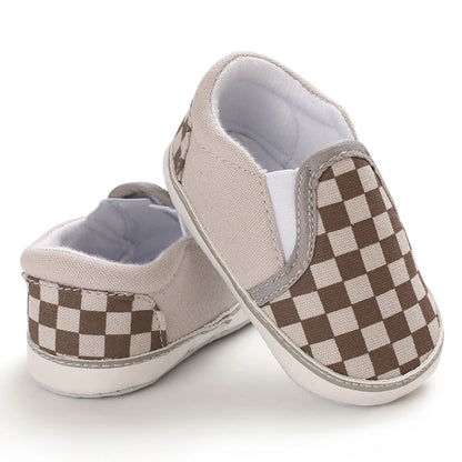 "VALEN SINA Fashion Casual Baby First Walkers – Newborn Kid Canvas Sneakers, Soft Sole Crib Shoes for Baby Boy & Girl, Prewalkers"