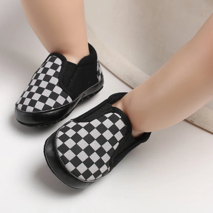 "VALEN SINA Fashion Casual Baby First Walkers – Newborn Kid Canvas Sneakers, Soft Sole Crib Shoes for Baby Boy & Girl, Prewalkers"