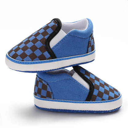"VALEN SINA Fashion Casual Baby First Walkers – Newborn Kid Canvas Sneakers, Soft Sole Crib Shoes for Baby Boy & Girl, Prewalkers"