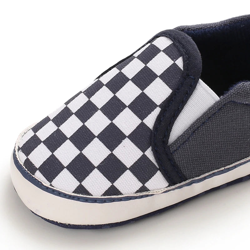 "VALEN SINA Fashion Casual Baby First Walkers – Newborn Kid Canvas Sneakers, Soft Sole Crib Shoes for Baby Boy & Girl, Prewalkers"