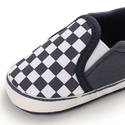 "VALEN SINA Fashion Casual Baby First Walkers – Newborn Kid Canvas Sneakers, Soft Sole Crib Shoes for Baby Boy & Girl, Prewalkers"