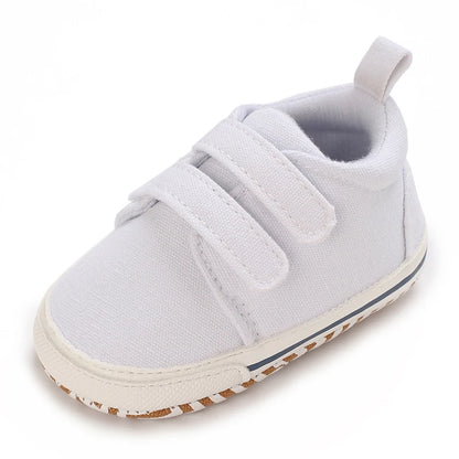 "VALEN SINA Fashion Casual Baby First Walkers – Newborn Kid Canvas Sneakers, Soft Sole Crib Shoes for Baby Boy & Girl, Prewalkers"