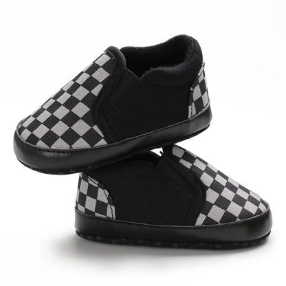 "VALEN SINA Fashion Casual Baby First Walkers – Newborn Kid Canvas Sneakers, Soft Sole Crib Shoes for Baby Boy & Girl, Prewalkers"
