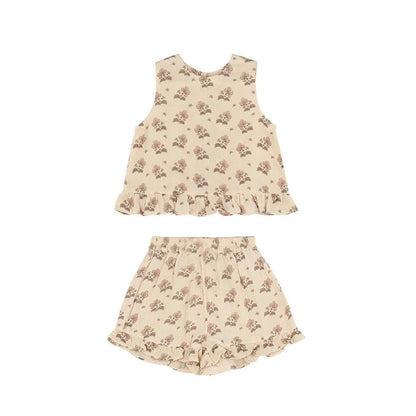 Summer Toddler Girls Clothes Set, Organic Cotton 2Pcs Baby Girl Clothing for 0-4 Years, Comfortable & Stylish Outfit