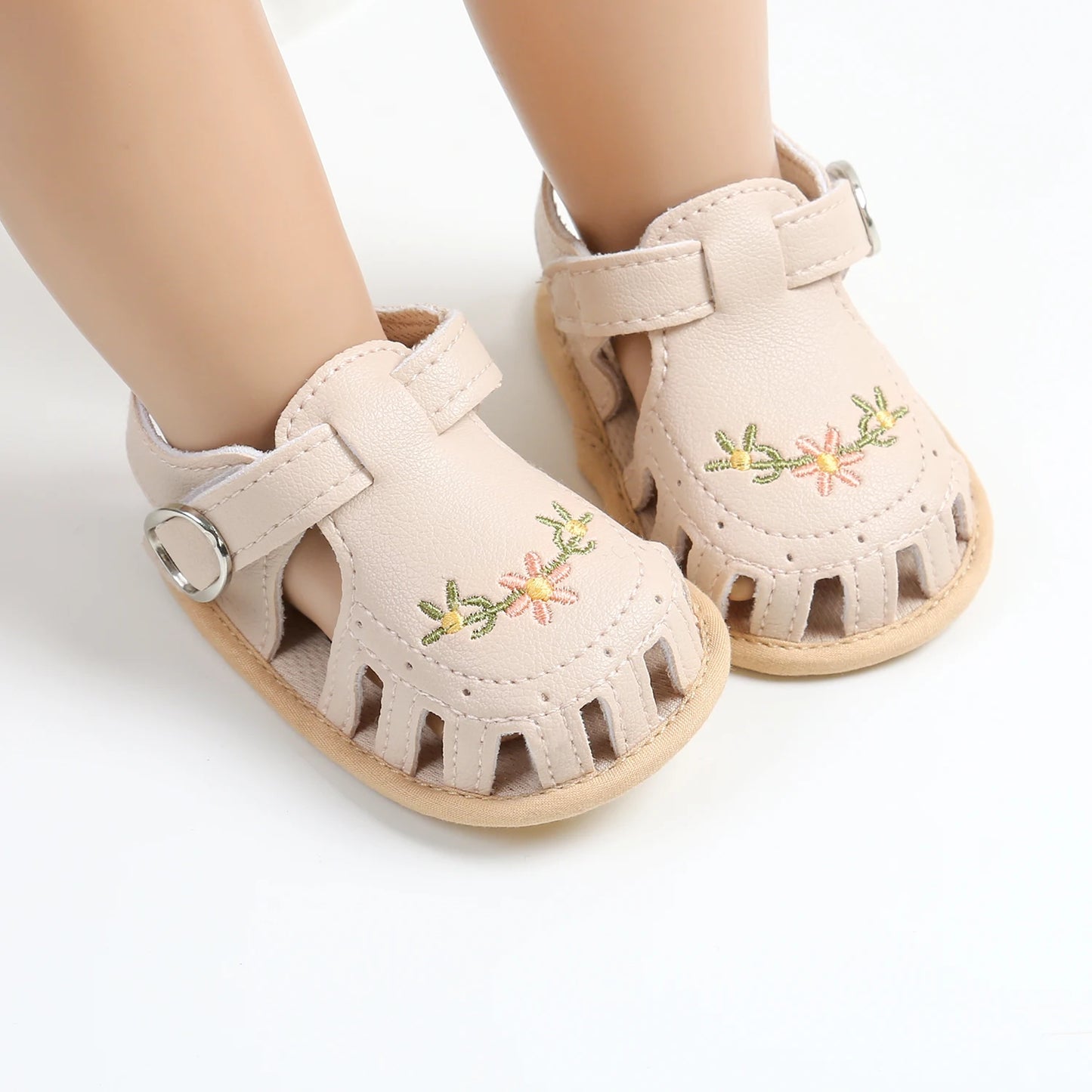 "Infant Baby Boys Girls Sandals, Summer Baby Wedding Dress Flat Shoes, Newborn Crib Shoes, First Walkers Prewalkers Shoes"
