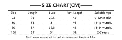 2023 Korean Toddler Baby Clothing Set - Infant Boys Waffle Cotton Sweatshirt & Pants | 2PCS Mock Two-Piece Outfit