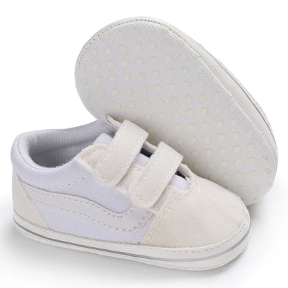 "VALEN SINA Fashion Casual Baby First Walkers – Newborn Kid Canvas Sneakers, Soft Sole Crib Shoes for Baby Boy & Girl, Prewalkers"
