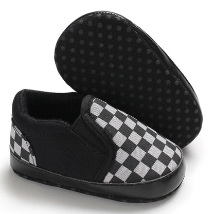 "VALEN SINA Fashion Casual Baby First Walkers – Newborn Kid Canvas Sneakers, Soft Sole Crib Shoes for Baby Boy & Girl, Prewalkers"