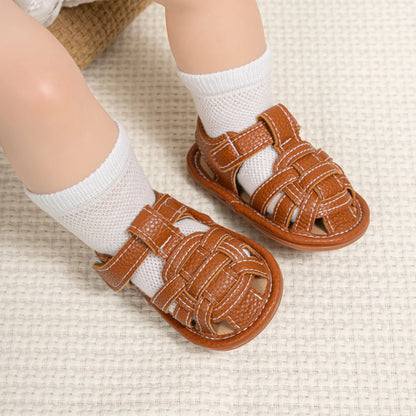 KID SUN Summer Breathable Baby Girls & Boys Sandals – Infant Casual Soft Rubber Sole, Anti-Slip Toddler Outdoor Walking Shoes"