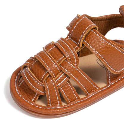 KID SUN Summer Breathable Baby Girls & Boys Sandals – Infant Casual Soft Rubber Sole, Anti-Slip Toddler Outdoor Walking Shoes"