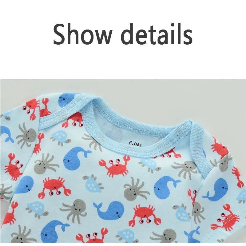 Giggles And Grab 1-2 Pieces Baby Bodysuit For Newborns Summer Baby Romper Girl/Boy Clothes 0-12M Newborn Clothing Infant Soft Tight Baby Clothes