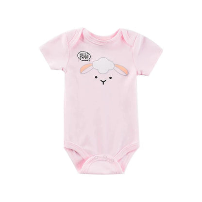 Giggles And Grab 1-2 Pieces Baby Bodysuit For Newborns Summer Baby Romper Girl/Boy Clothes 0-12M Newborn Clothing Infant Soft Tight Baby Clothes