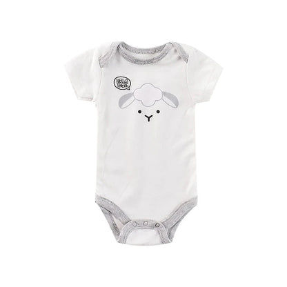 Giggles And Grab 1-2 Pieces Baby Bodysuit For Newborns Summer Baby Romper Girl/Boy Clothes 0-12M Newborn Clothing Infant Soft Tight Baby Clothes