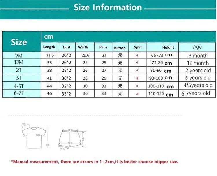 2PCS Mother Kids Clothes Children's Sets Boys Girls T-shirt Shorts Summer Cotton Short Sleeve Baby Children Clothing Toddler Suit - Giggles And Grab