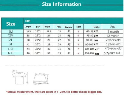 2PCS Mother Kids Clothes Children's Sets Boys Girls T-shirt Shorts Summer Cotton Short Sleeve Baby Children Clothing Toddler Suit - Giggles And Grab