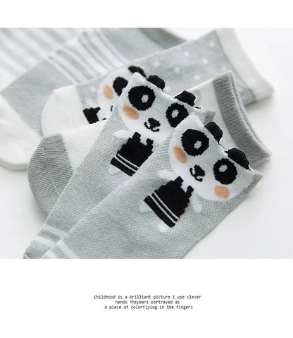 Giggles And Grab 5Pairs/lot 0-2Y Infant Baby Socks Baby Socks for Girls Cotton Mesh Cute Newborn Boy Toddler Socks Baby Clothes Accessories