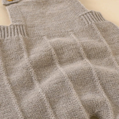 Giggles And Grab Baby Boys Girls Rompers Hats Clothes Fashion Sleeveless Knitted Newborn Infant Netural Strap Jumpsuits Outfits Sets Toddler Wear