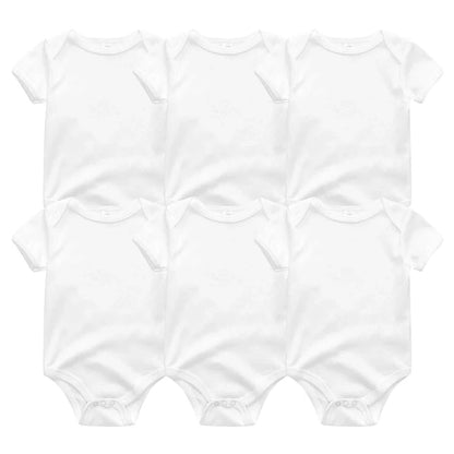 Giggles And Grab Baby clothes Baby Bodysuits 25 / 12M Baby Girl Jumpsuit 6Pcs/Lot – Cartoon Body Suit Spring Summer Toddler Boys Romper & Newborn Outfits Set, Cotton Infant Clothes"