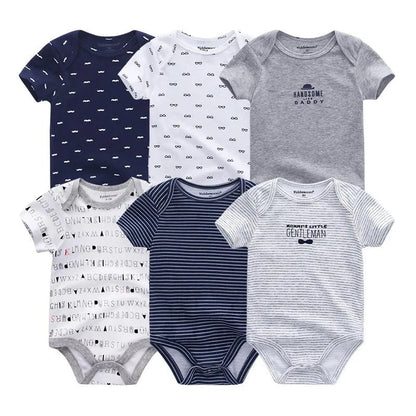 Giggles And Grab Baby clothes Baby Girl Jumpsuit 6Pcs/Lot – Cartoon Body Suit Spring Summer Toddler Boys Romper & Newborn Outfits Set, Cotton Infant Clothes"