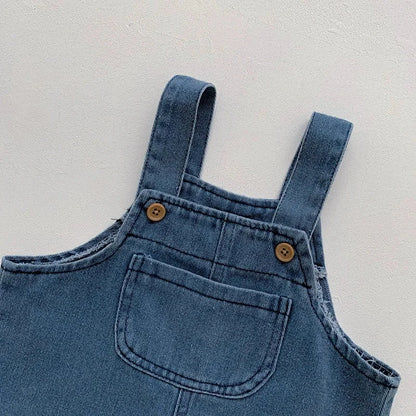 Giggles And Grab Baby clothing set 2024 Summer Baby Clothing Set Girls Clothes Infant Tee and Denim Overall Suit Toddler Boys Outfit"