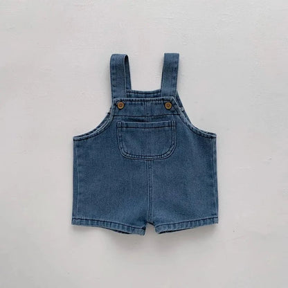 Giggles And Grab Baby clothing set 2024 Summer Baby Clothing Set Girls Clothes Infant Tee and Denim Overall Suit Toddler Boys Outfit"