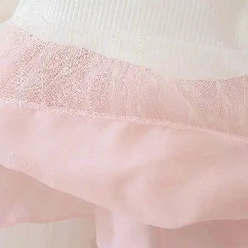 Baby Dress Summer Cute Flower Decoration Baby Girl Dress Birthday Party Girl Princess Dress Baby Clothes Girl - Giggles And Grab