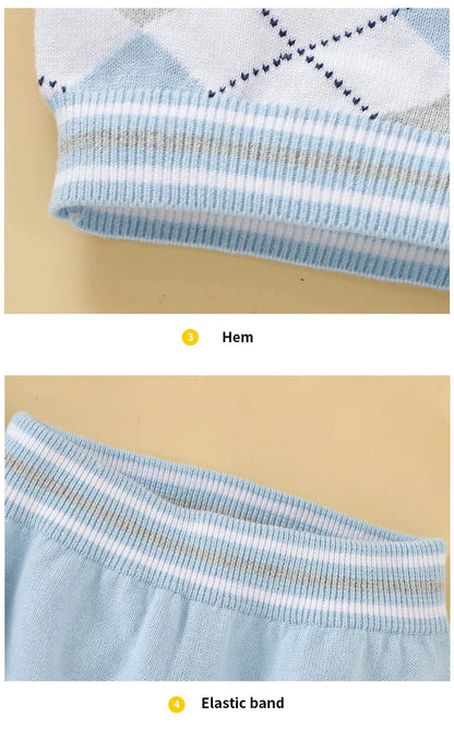 Giggles And Grab Baby summer clothes Summer Baby Short Sleeves Clothes Sets Fashion Tops + Pants Toddler Boys Girls Outfits Suits 2pcs Newborn Infant Clothing 0-18M"
