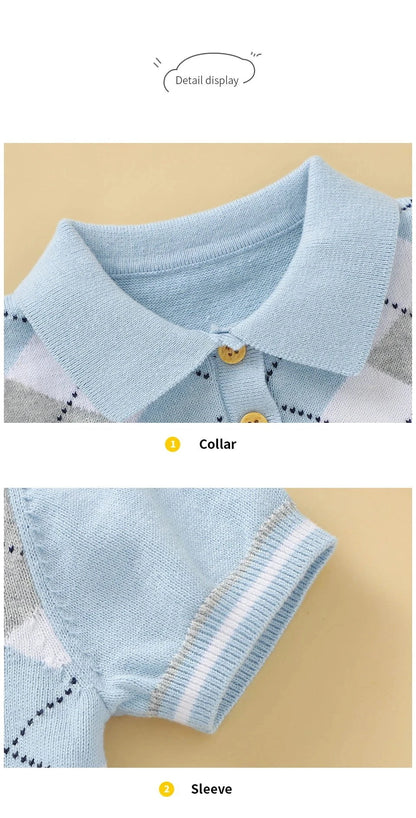 Giggles And Grab Baby summer clothes Summer Baby Short Sleeves Clothes Sets Fashion Tops + Pants Toddler Boys Girls Outfits Suits 2pcs Newborn Infant Clothing 0-18M"
