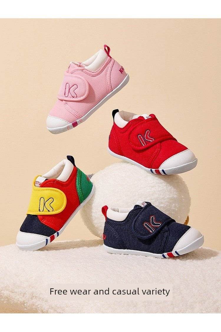 Crtartu Winter Soft-Bottom Girl Infant Coolname Sneaker - Comfortable Baby Shoes - Giggles And Grab
