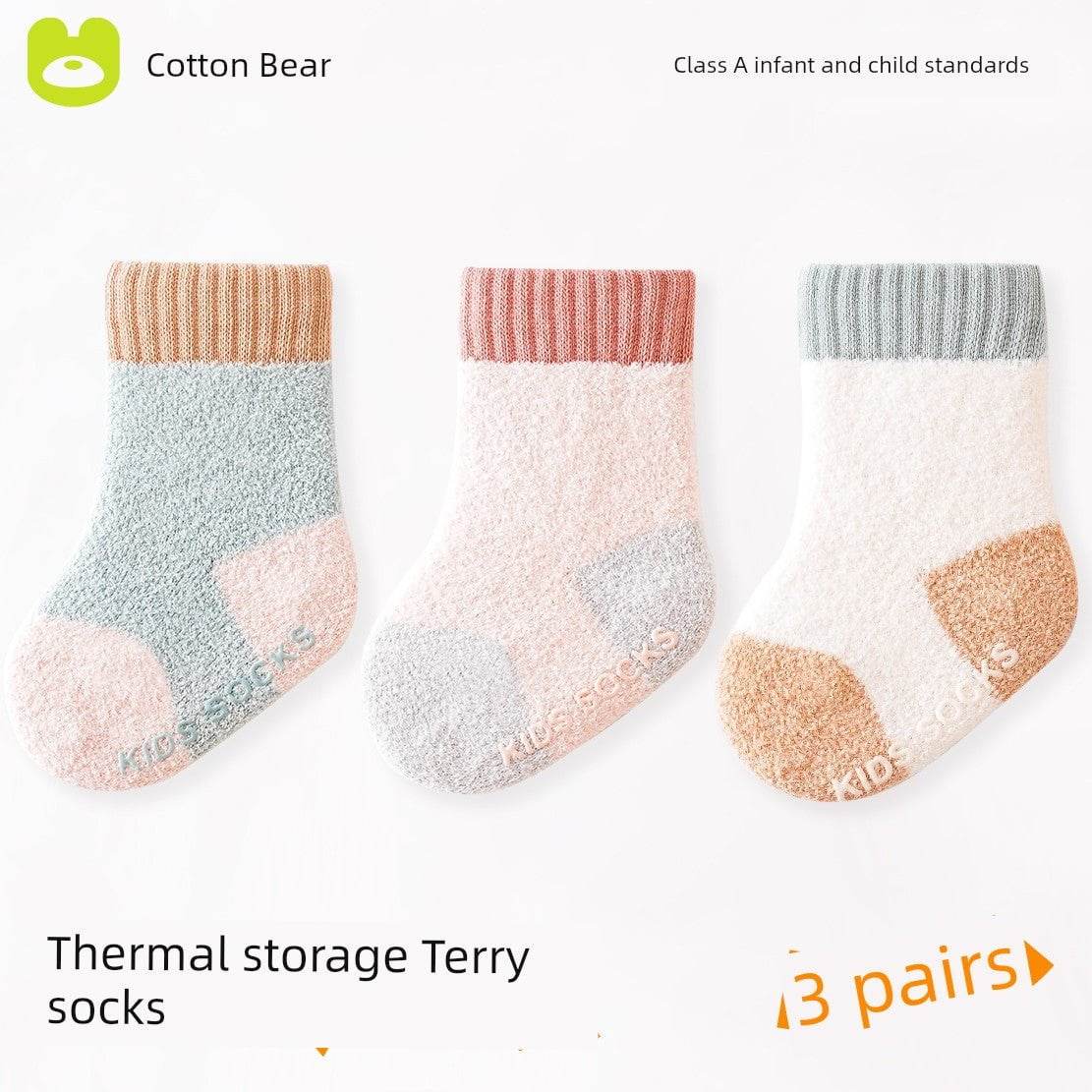 Winter Thickened Newborn Mink Fur Knee Socks - Soft & Warm Baby Socks - Giggles And Grab