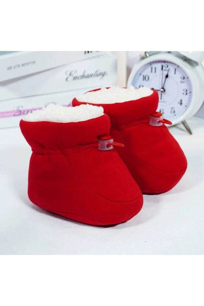 Winter Baby Booties - Keep Baby Warm with Thick Soft-Soled Shoes - Giggles And Grab