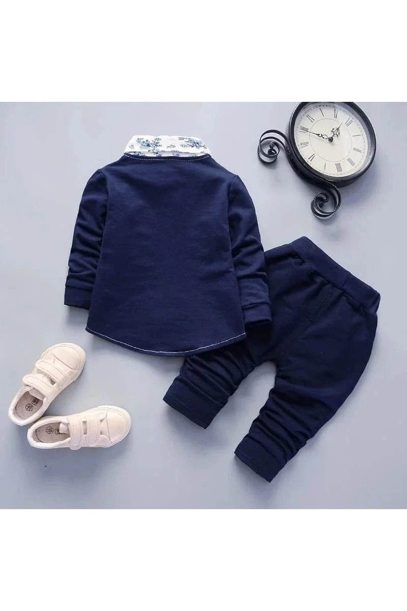 New Spring Autumn Baby Boys Fashion Pantsuits Set – Soft & Stylish Outfit - Giggles And Grab