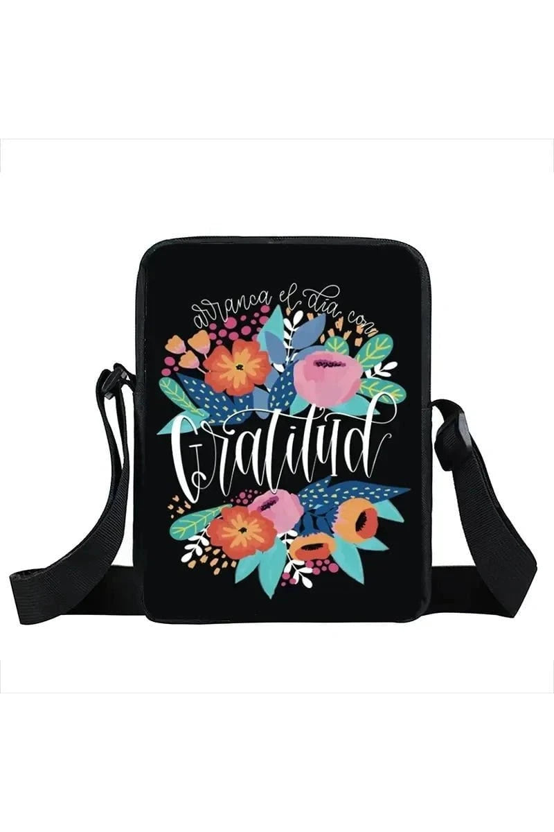 Giggles And Grab Crossbody Handbags For Women xkbdiosx05cw Dios Es Amor Crossbody Bag - Christian Canvas Messenger Handbag for Travel & Bible Book"