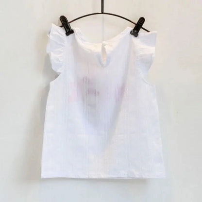 Giggles And Grab Girls Clothes Set "Summer Baby Girls Clothes Cotton Sleeveless Girl Costume Kids Outfit Infant Tracksuit Toddler Tops + Shorts Child Dress 2-7Y A161"