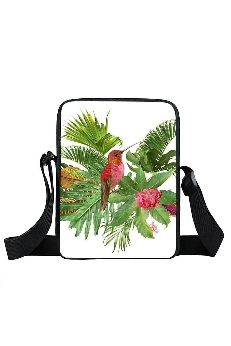 Giggles And Grab Kids Back Pack xkbfengniao09zm Cute Hummingbird Print Crossbody Bag - Trochilidae Shoulder Bag & Messenger Bag"