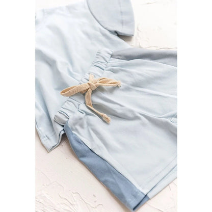 Giggles And Grab New summer cotton toddler shorts set New Summer Cotton Toddler T-Shirt & Shorts Set – Baby Boys & Girls Casual Outfit 2PCS"