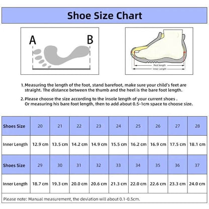 OrOthopedic Kids Shoes – Princepard Autumn Sports Sneakers with Arch Support & Corrective Insoles” - Giggles And Grab
